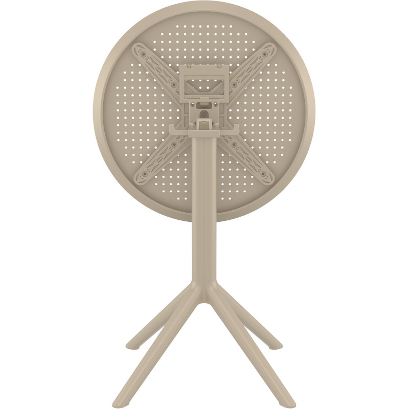 Mesa plegable Sky Gris topo,Redonda