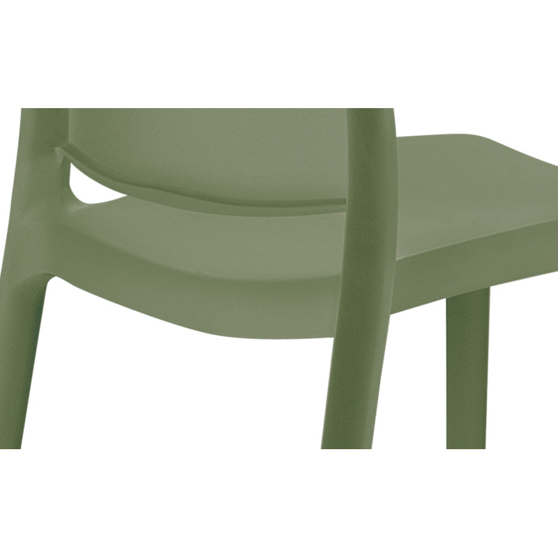 Ensemble de 2 chaises Maya olive
