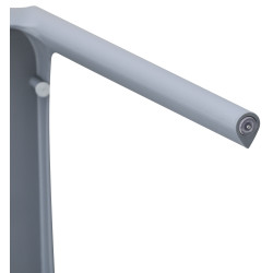 Ensemble de 2 chaises Meton gris clair