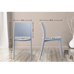 Tabouret de bar Laurel, similicuir, blanc/cr?me