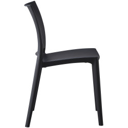 Ensemble de 2 chaises Meton noir