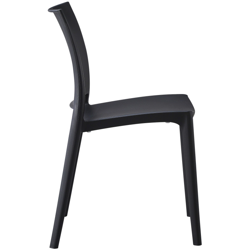Ensemble de 2 chaises Meton noir