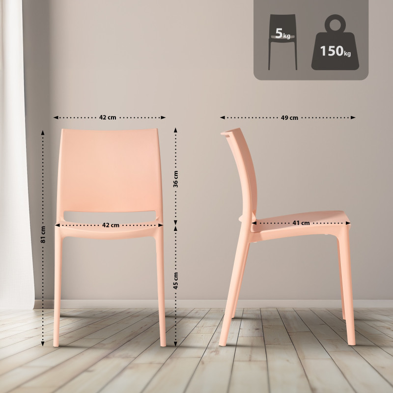 Ensemble de 2 chaises Meton pêche