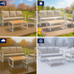 Groupe de Chaises Rodiesa blanc