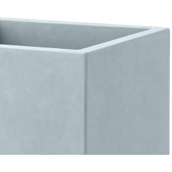 Ensemble de 2 pots de fleurs 3 gris