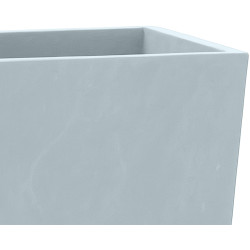 Ensemble de 3 pots de fleurs 2 gris