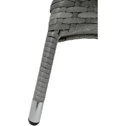 Groupe de Chaises Fireda gris-mélange