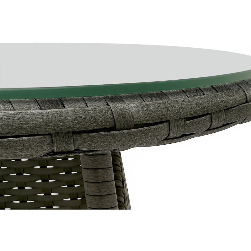 Groupe de Chaises Fireda gris-mélange