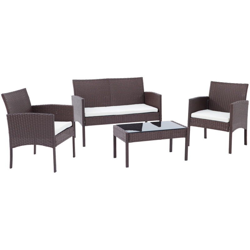 Groupe de Chaises Ramunda brun