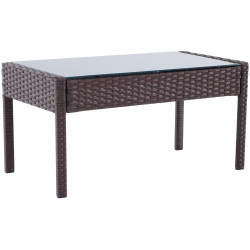 Groupe de Chaises Ramunda brun