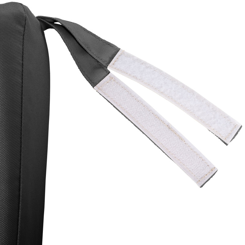 Balancelle Joyce avec coussin d'assise 200 cm + teck gris foncé