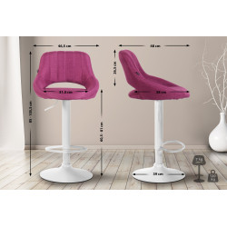 Tabouret de bar Milet en...