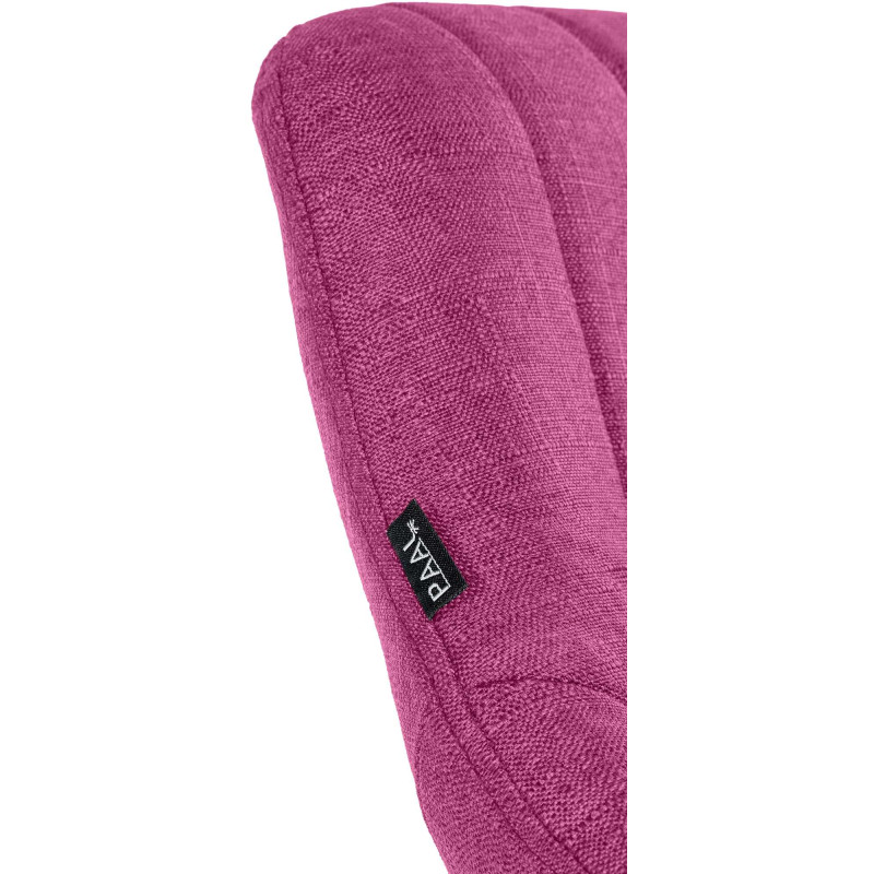 Tabouret de bar Milet en tissu violet