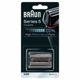 Braun Series 5 Piece De Rechange Pour Rasoir …lectrique Noire, Compatible avec les rasoirs Series 5, 52B