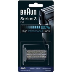 Braun Series 3 Piece de Rechange Pour Rasoir …lectrique Noir, Compatible avec les rasoirs Series 3, 30B