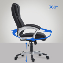 Chaise de bureau Texas V2 Tissu