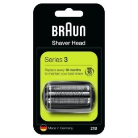 Braun Series 3 Tete De Rechange 21B Pour Rasoir …lectrique - Noir