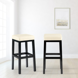 Tabouret de bar Taylor B80 crème
