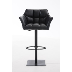 Tabouret de bar Damaso B noir