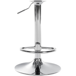Cadre de remplacement pour tabouret de bar 8 x 8 cm chrome