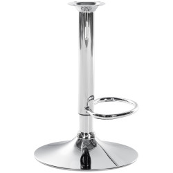 Cadre de remplacement pour tabouret de bar 8 x 8 cm chrome