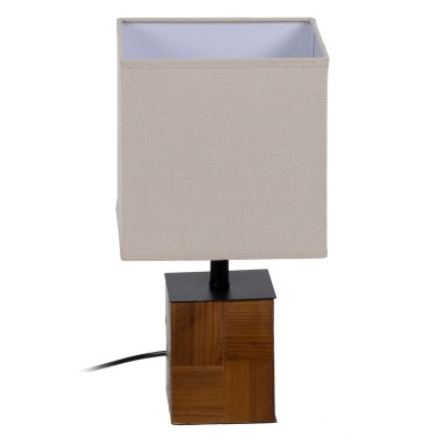 Lampe de bureau Marron Crème 60 W 220-240 V 20 x 20 x 40 cm