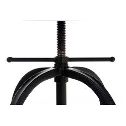 Tabouret de bar Radong noir