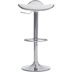 Ensemble de 2 tabourets de bar Shanghai C blanc