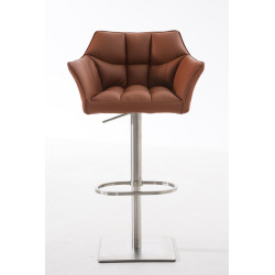 Tabouret de bar Damaso E brun clair