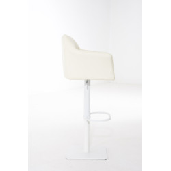 Tabouret de bar Damaso W crème