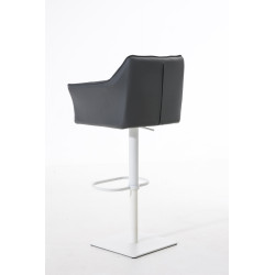 Tabouret de bar Damaso W gris