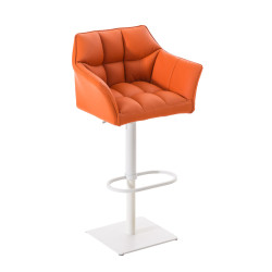 Tabouret de bar Damaso W orange