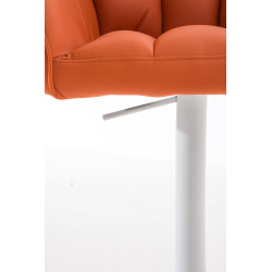 Tabouret de bar Damaso W orange