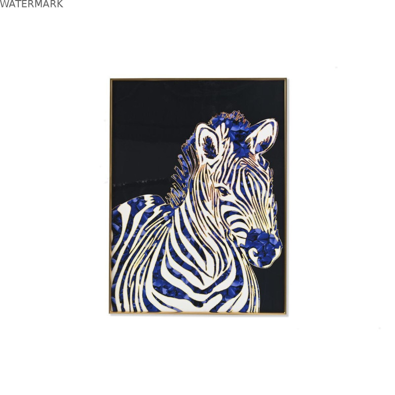 Cadre DKD Home Decor Zèbre Moderne (60 x 3 x 80 cm) Cadre DKD Home Decor Zèbre Moderne (60 x 3 x 80 cm)