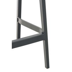 Tabouret de bar Maya gris foncé