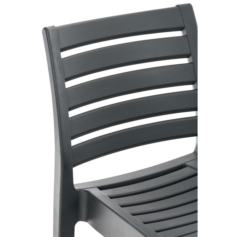 Tabouret de bar Ares gris foncé