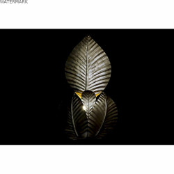 Applique DKD Home Decor Doré Métal 220 V 50 W Feuille d'une plante (37 x 14 x 58 cm)