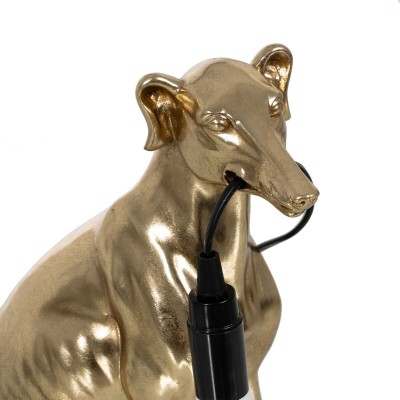 Lampe de bureau Chien Doré 40 W 220-240 V 25,5 x 16,5 x 36 cm