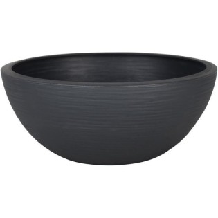 EDA PLASTIQUE - Pot vasque Graphit'Up Ш 30 - 5,5L - Gris anthracite