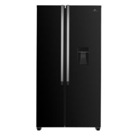 Réfrigérateur américain Continental Edison - CERA532NFBD - 4 portes - 532L - L90 cm xH177 cm - Noir
