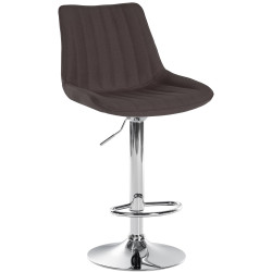 Tabouret de bar Toni tissu...