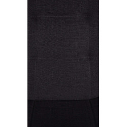 Tabouret de bar Elmore tissu C noir