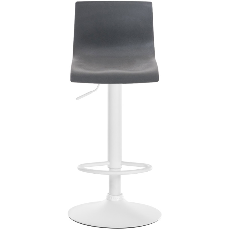 Tabouret de bar Hoover W gris