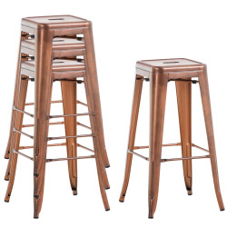 Tabouret de bar Joshua V2 cuivre