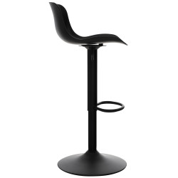 Tabouret de bar Almada noir