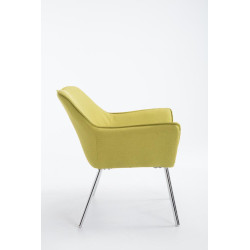 Fauteuil Lounge Caracas TISSU vert