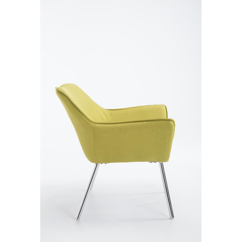 Fauteuil Lounge Caracas TISSU vert