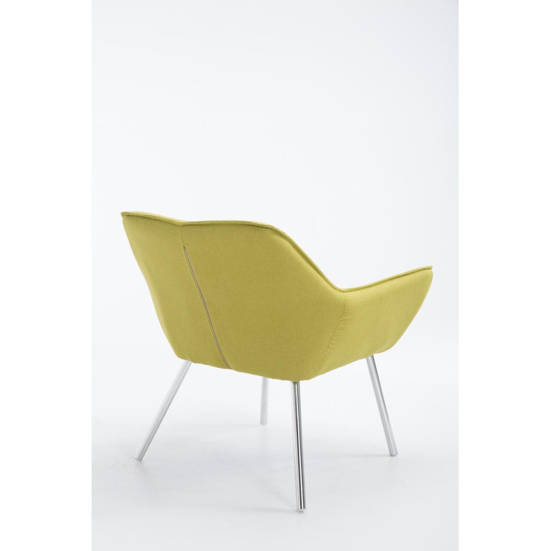 Fauteuil Lounge Caracas TISSU vert