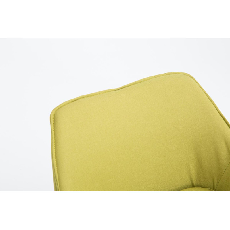 Fauteuil Lounge Caracas TISSU vert