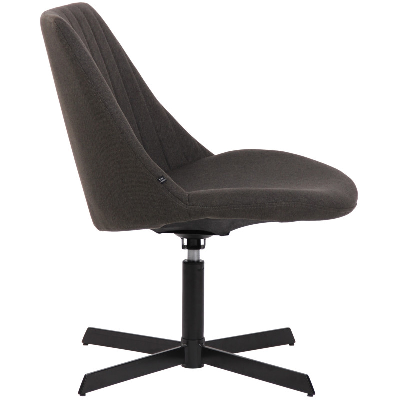 Fauteuil Lounge Granby gris foncé